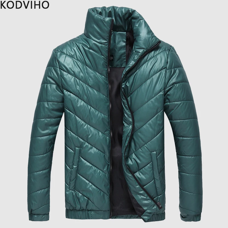 

Parka Men Winter Streetwear Puffer Jacket Mens Windproof Waterproof Stand Collar Padding Coat Warm Parkas 5XL Quilted Overcoat