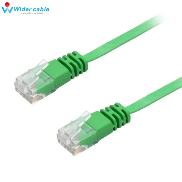 Ultra Flat CAT6 Cable Green Color 1