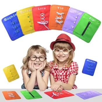 

Baby Dressing Learning Board Baby Learning Board Early Education Aids Children Dressing Enlightment Teaching Aids For Dressing