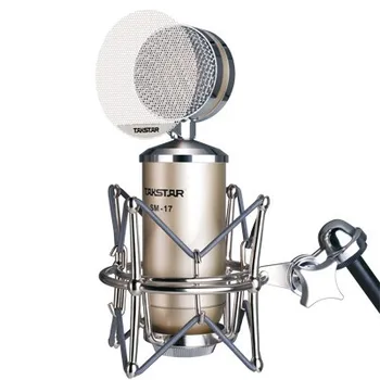 

2PCS/Lot Takstar SM-17 professional condenser recording microphone for PC recording broadcasting instrument recording ect