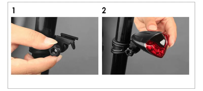 Best Bicycle Rear Tail light Red LED Flash Lights Cycling Night Safety Warning Lamp Bike Outdoor tail light Accessories 14