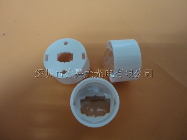 

Belt base- High quality power LED Lens XML T5/T6/U2 Lens Diameter 21.5mm 45 degrees PMMA Convex CREE XM-L2 Lamp lens