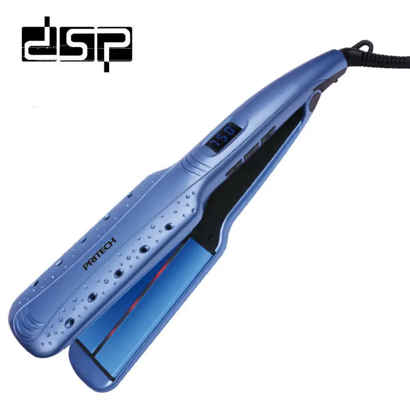 DSP Professional Floating Ceramic Coating Plates Hair Straightener Flat