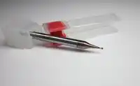 wholesale 10PCS micro end mills Dia 0.8MM HRC55 Tungsten Carbide Flat End Mill 2 flutes 55HRC CNC Milling Cutters 0.8mm*4mm
