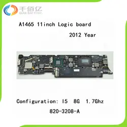 A1465 материнскую плату i5 1,7 GHz 8 GB для MacBook Air 11,6 ''2012 год материнской A1465 820-3208-A