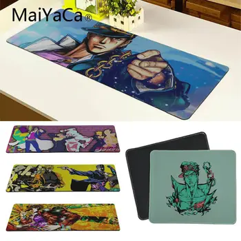 

MaiYaCa Beautiful Anime jojo Keyboards Mat Rubber Gaming mousepad Desk Mat rubber and smooth Style mouse pad 30X80 30X90CM