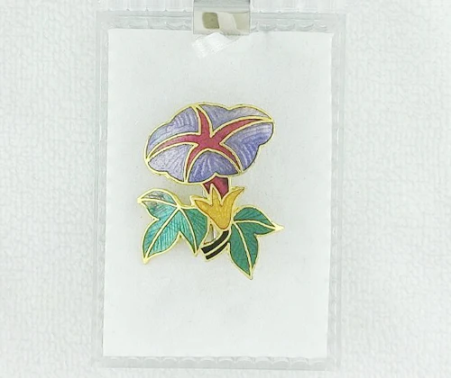 4 Natural Shell Pendant Earing Morning Glory Flower 5cm