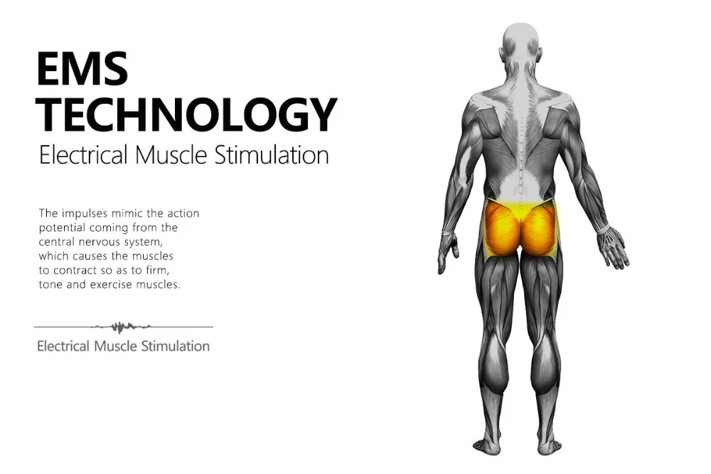 VONMIE EMS тренажер для бедер электрический стимулятор мышц ABS Смарт фитнес ягодицы для похудения тренажер Tens машина USB перезаряжаемая