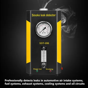 

Car Smoke Leak Detector Diagnostic Tool of Pipe Systems including EVAP for All Vehicle Auto Leakage Locator SDT-206
