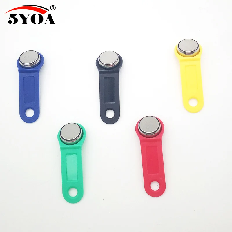 

5pcs/lot rewritable RFID Touch Memory Key RW1990 iButton Copy Card Sauna Key