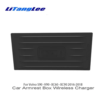 

LiTangLee Wireless Charger for Volvo S90 2017 2018 V90 2017 2018 XC60 2018 XC90 2016~2018 Car Quick Charge Fast Mobile Phone