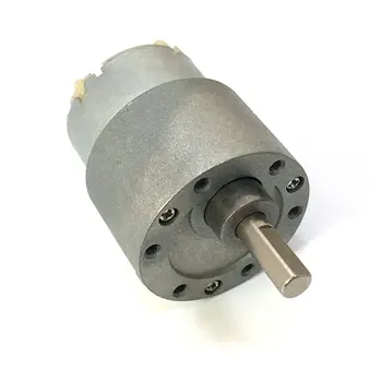 

EBOWAN 37GB Metal Geared Motor Low Speed Electric Reducer Motor 3.5RPM 12v DC Motor