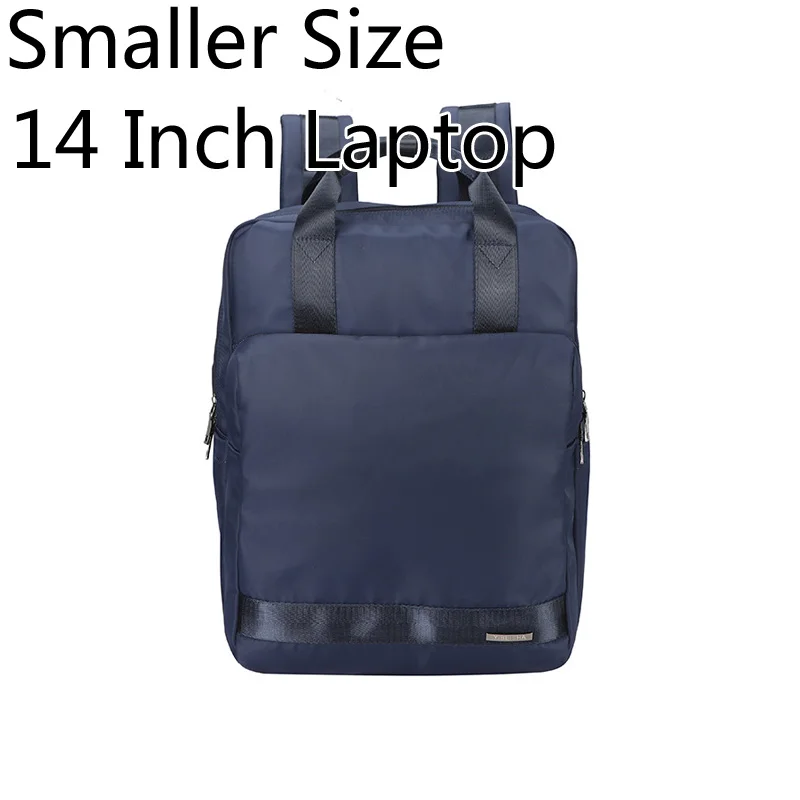 Повседневный рюкзак для путешествий из Оксфорда для женщин, 15,6 дюймов, рюкзаки для ноутбука, Женский Большой Школьный рюкзак, школьный рюкзак, женские сумки, рюкзак - Цвет: Blue-Small-14Inch