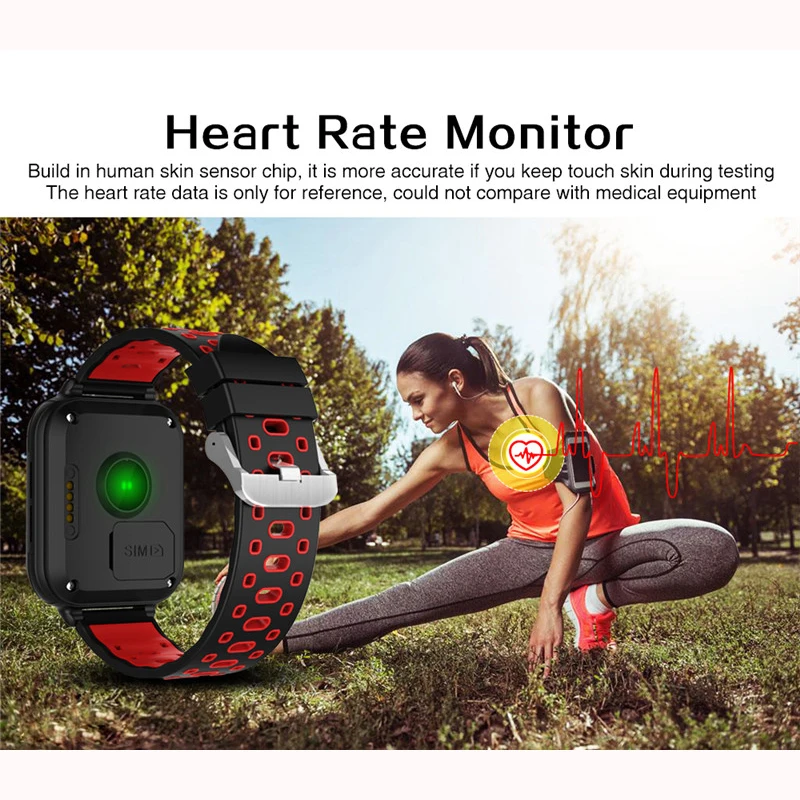 Новые смарт-часы 4G Android 6,0 с четырехъядерным процессором MTK6737 Smartwatch монитор сердечного ритма 1 ГБ ОЗУ 8 Гб ПЗУ Смарт-часы