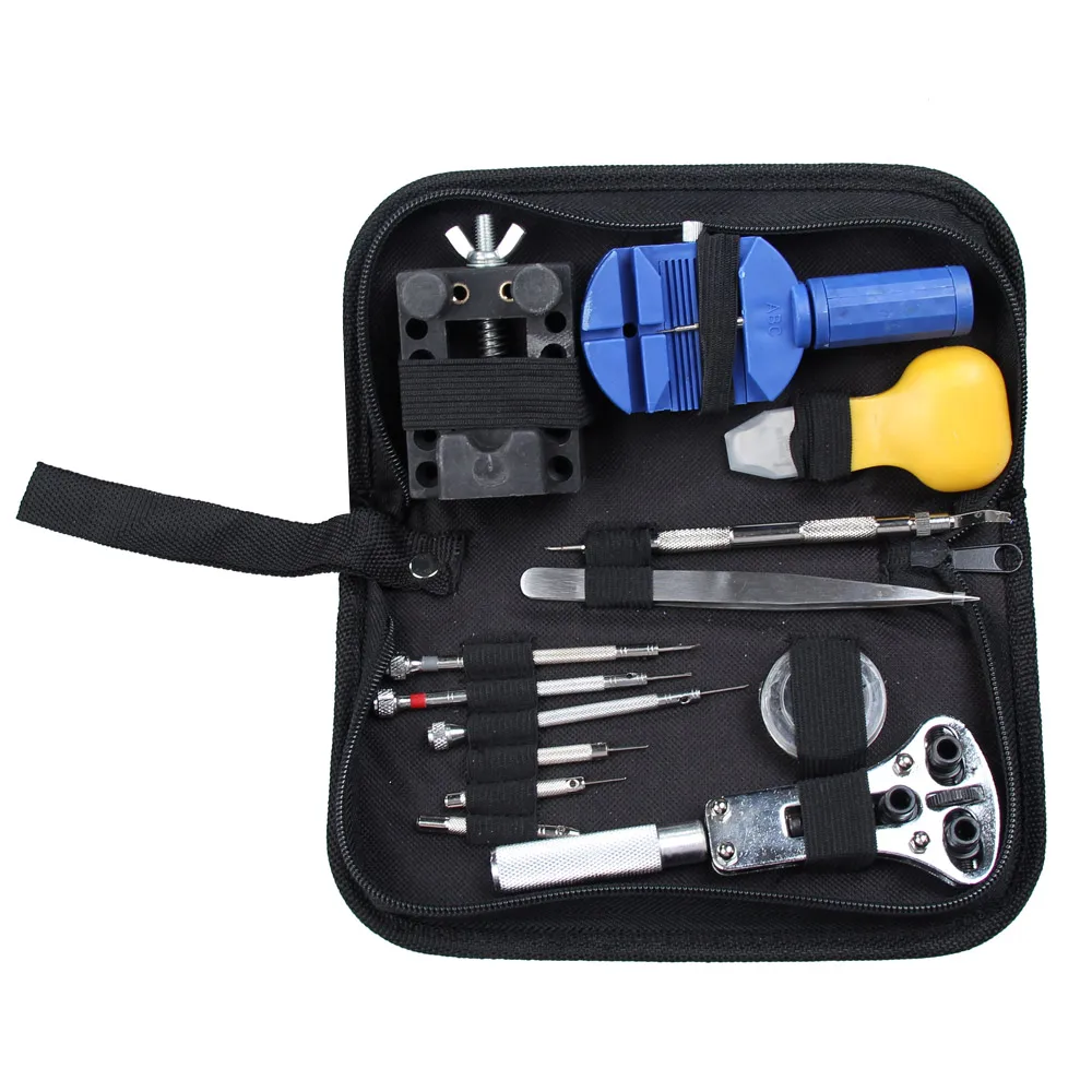 Новые часы Ссылка открывалка Ремонт Remover держатель Tool Kit Набор наконечник отвертка 13/19/27 шт LXH
