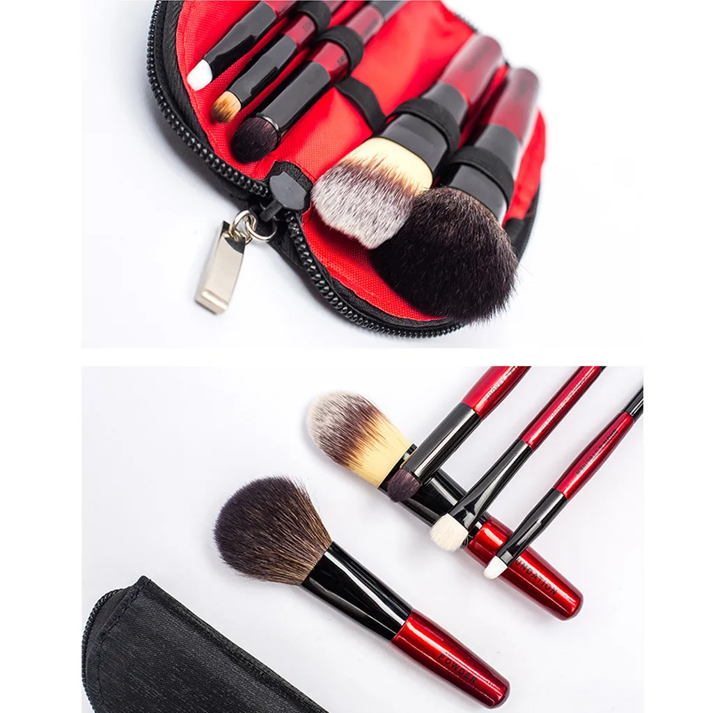 

5Pcs Makeup Brush Set Cosmetic Tool Powder Cheek Eyeshadow Eyeliner Brow high quality makeup brush sets wholesale
