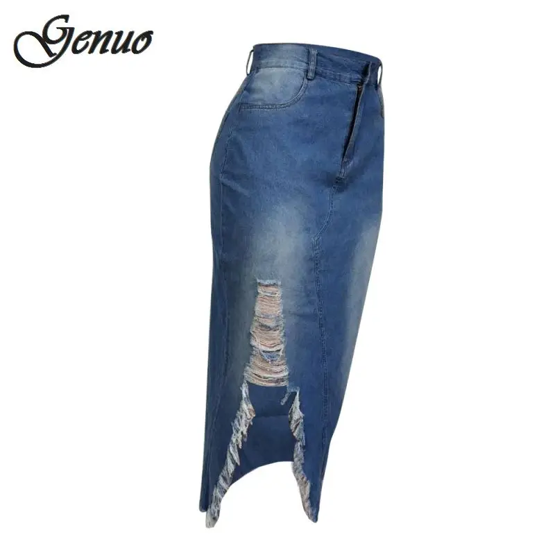 Офисные женские офисные юбки модные с высокой талией сексуальные осенние Boho джинсовые Облегающие юбки женские бандажные пляжные повседневные