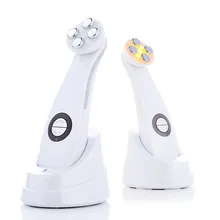 Популярный массажер для лица радиочастотный светодиодный фотон прибор для ухода за кожей лица подтягивающий кожу лица