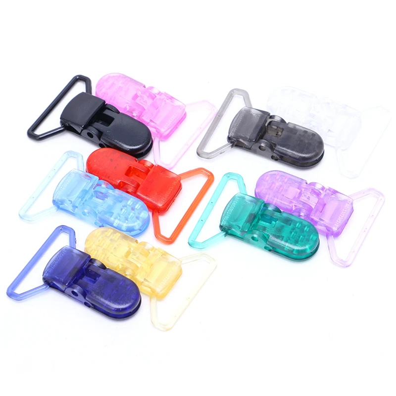 5Pcs Plastic Baby Pacifier Clip Holder Soother Pacifier Mam Infant