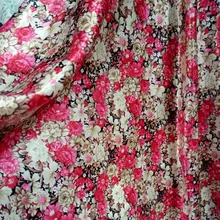 Сохраните блестящие атласная отделка Косплэй Глянцевая Материал Diy подкладка ремесло ткани ткань шармёз(тонкий атлас) стильными рисунками 1 ярд