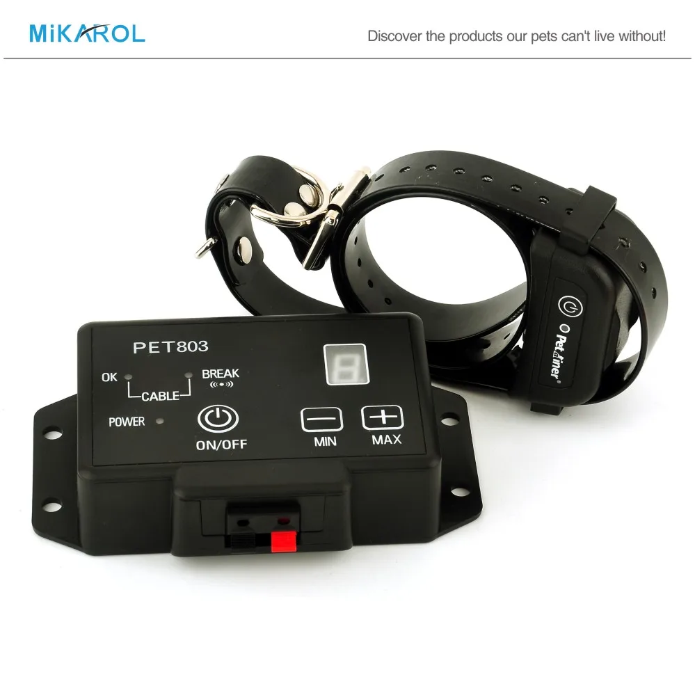 Pet Safety Dog Boundary Fence Electronic Fencing System + Beep + Shock