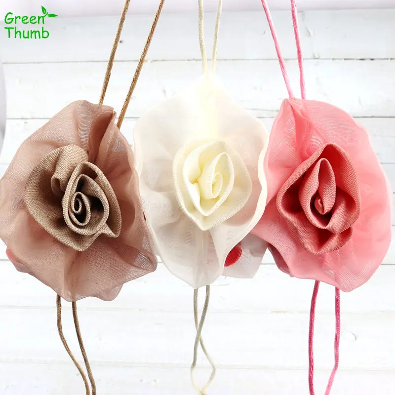 

3pcs 18.5x12.5cm Hi-quality Gift Bag Wedding Party Holiday Candy Drawstring Bag Home Decorations Jewellery Ornament Bag