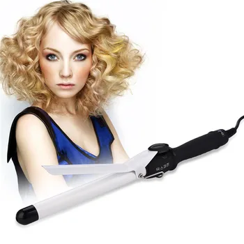 

360° Rotatable Professional Hair Curler in Constant Temperature Ceramic Curling Iron Dual Voltage for Dry Hair Styling 4041