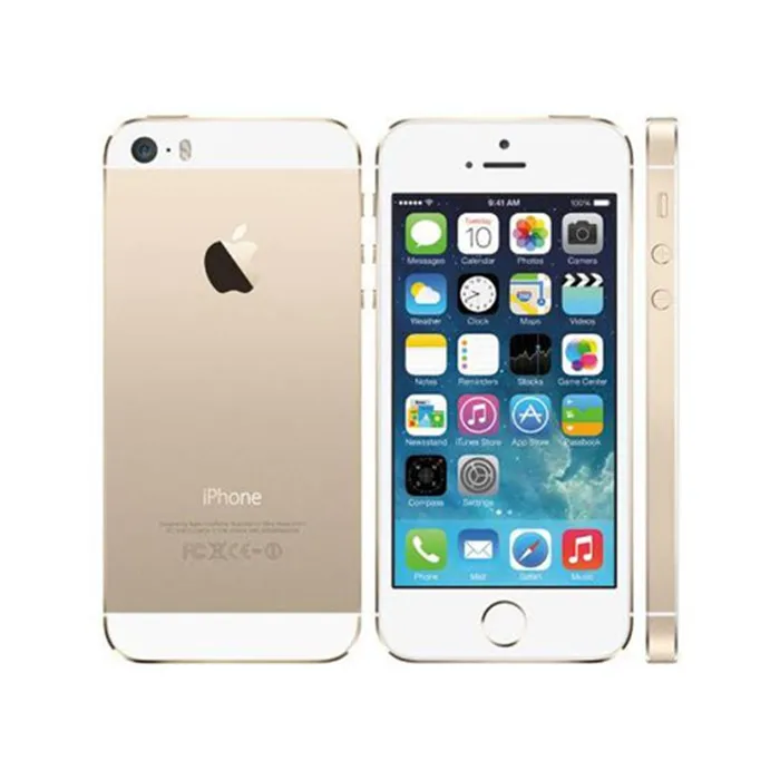 apple cell phones for sale Factory Unlocked Original APPLE iPhone 5S 16GB/32GB/64GB ROM 8MP Touch ID iCloud App Store WIFI GPS 4.0 inch Fingerprint IOS cellphones apple