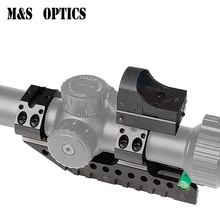 Аксессуар 30 мм/1 дюйм цельное кольцо ткач пузырьковый уровень на прицел винтовки крепление оптический прицел с 1X22 красный зеленый точка рефлекторный прицел