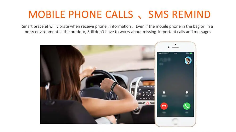 NO.1 F1 Smart band PK XIAOMI MI BAND 2 (19)