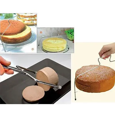 1 шт. модный прибор для ровного разрезания торта из нержавеющей проволоки регулируемый триммер для пиццы аксессуары для кухни гаджет инструменты для выпечки тортов