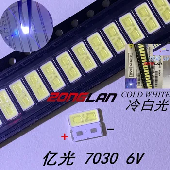 

1000PCS EVERLIGHT LED 7030 LED Backlight TV High Power 1W 6V LED Backlight Cool white For LED LCD TV Backlight Application