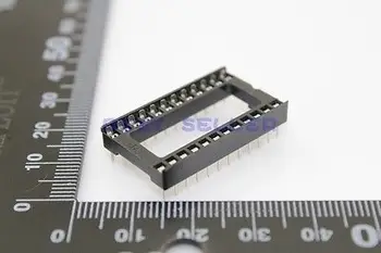 

100pcs 24Pin DIP SIP IC Sockets Adaptor Solder Type Wide
