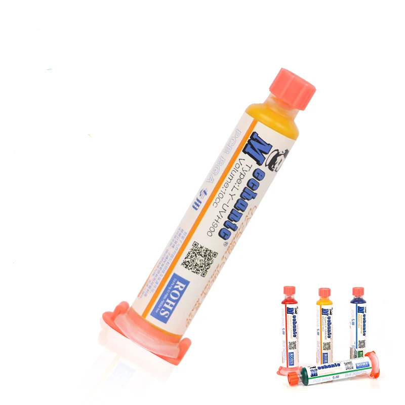 

phone PCB BGA Repair UV Curable mask 10cc Welding Oil Solder Resist Mask Ink PCB Curable Great Mast Welding Flex Welding Oil