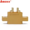 AMASS XT60E-M Mountable XT60 Male Plug Connector 4.23g For Racing Models Multicopter Fixed Board DIY Spare Part ► Photo 2/6