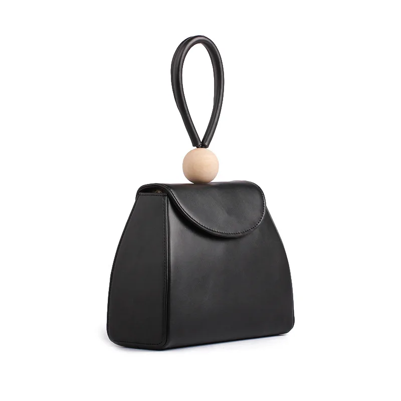 MZORNAGE Новая модная сумка из натуральной кожи, мини винтажная Ретро сумка, роскошные сумки для женщин, сумка для телефона - Цвет: Black