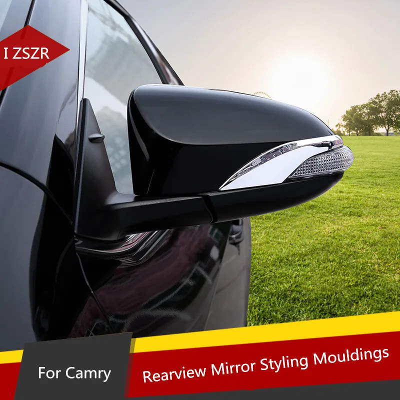 Rearview Mirror Decorated Protective Styling Mouldings Sticker For Toyota Camry 2012-2016 Z2AAL110 | Автомобили и мотоциклы