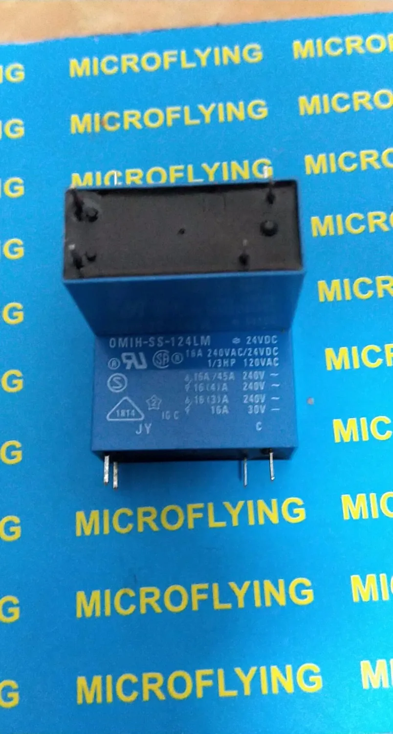 10pieces/lot OMIH-SS-124LM 4PINS 16A 24VDC Power Relays | Электроника