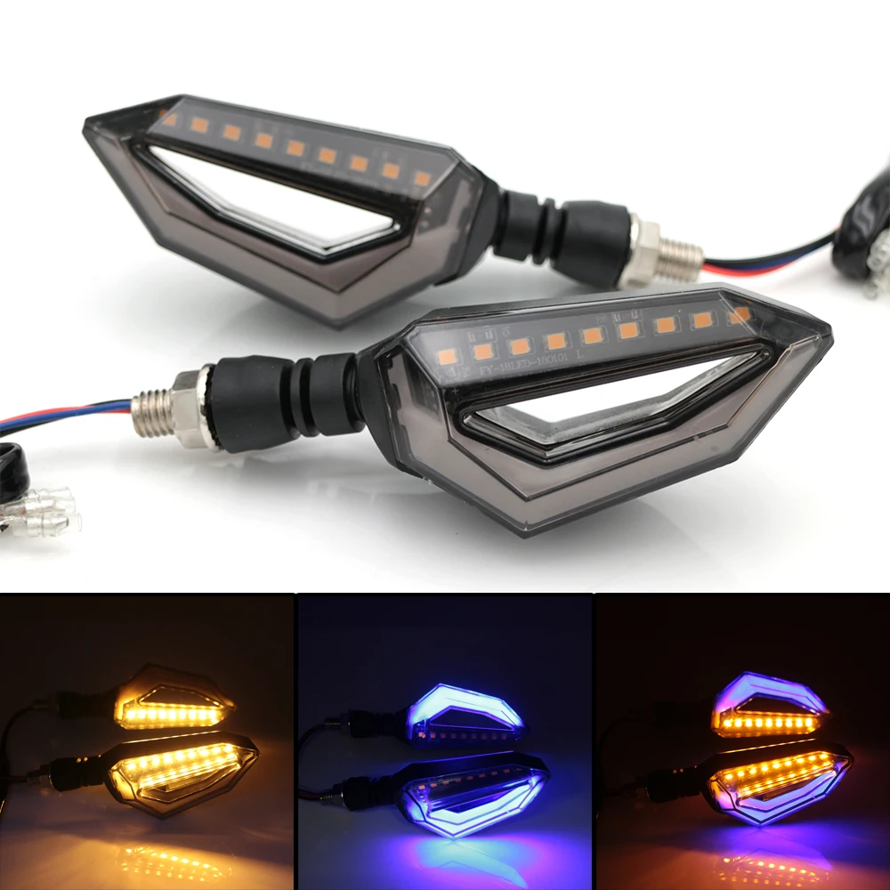 

Universal Motorcycle Turn Signal 14 LED 12V 2W Moto Flasher For Suzuki TS DR KTM benelli pitbike suzuki kawasaki yamaha BMW