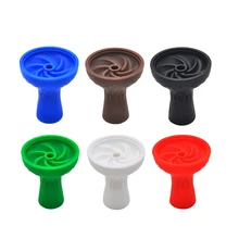 Cosy Moment чаша для кальяна силиконовый кальян держатель с одиночным отверстием Вихревой Стиль/семь отверстий чаша кальян YJ500