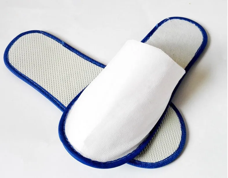 Pares de Azul Casa de Hóspedes do Hotel Branco Sapatos Chinelos Descartáveis Spa Terry Towelling 50 2 Online shopping