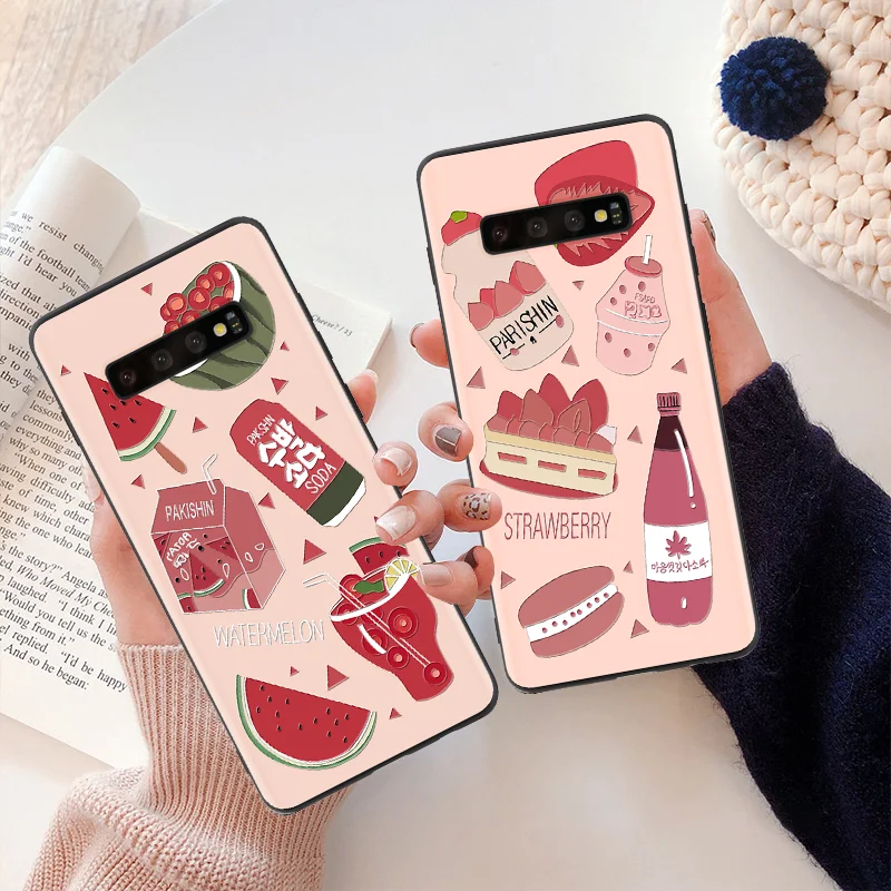 

3D Emboss Summer Fruit Watermelon Pattern Case For Samsung Galaxy A50 A60 A70 A9 A10 A20e A30 A40 S6 S7 Edge S8 S9 Plus TPU Capa