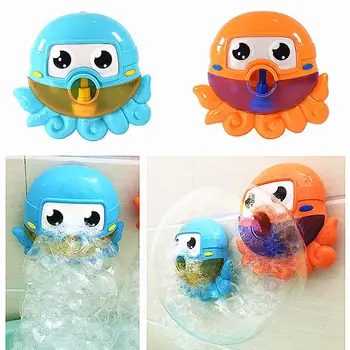 

OOTDTY Octopus Bubble Maker Machine Upgraded Version 42 Songs Crab Bubble Maker Machine Baby Bath Toy Gift