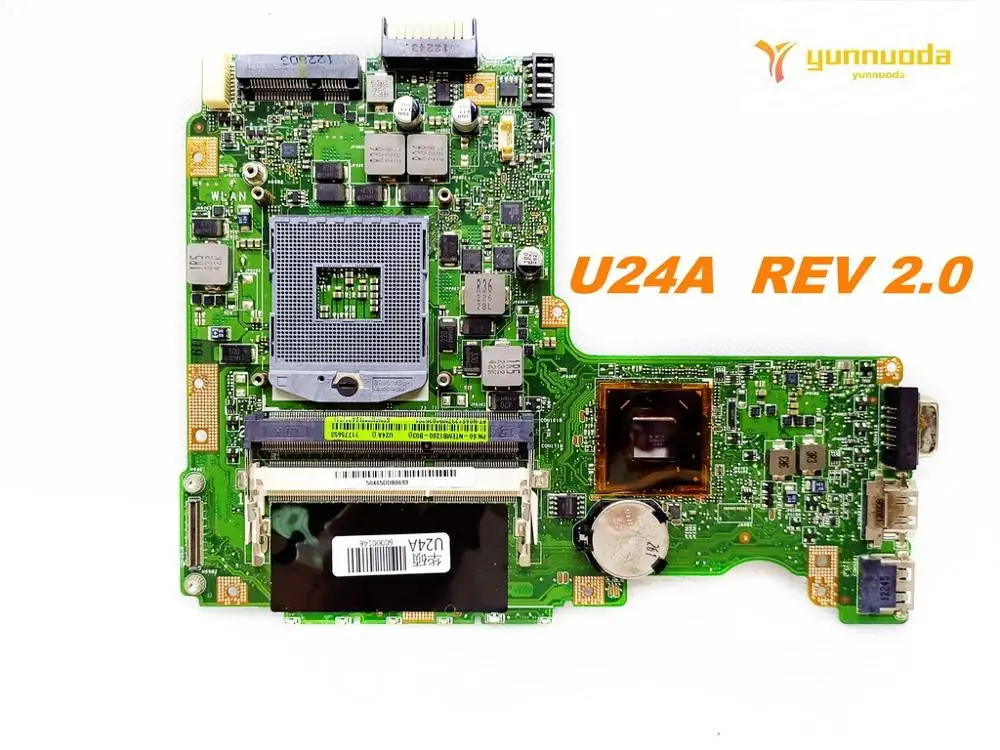 

Original for ASUS U24A laptop motherboard U24A REV 2.0 tested good free shipping