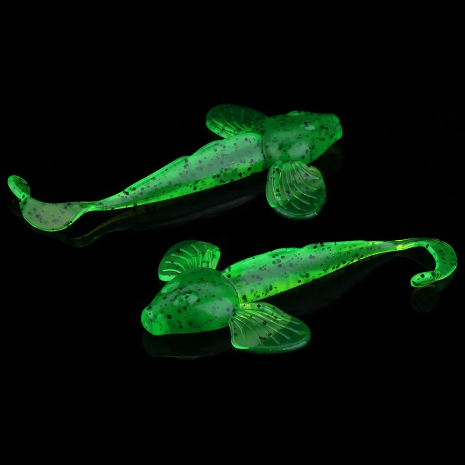 

WALK FISH 6PCS/Lot High Quality Small Flying Fish Bait 4.2g 8cm Artificial Silicone Baits Fishing Lures Wobblers Fishing Tackle