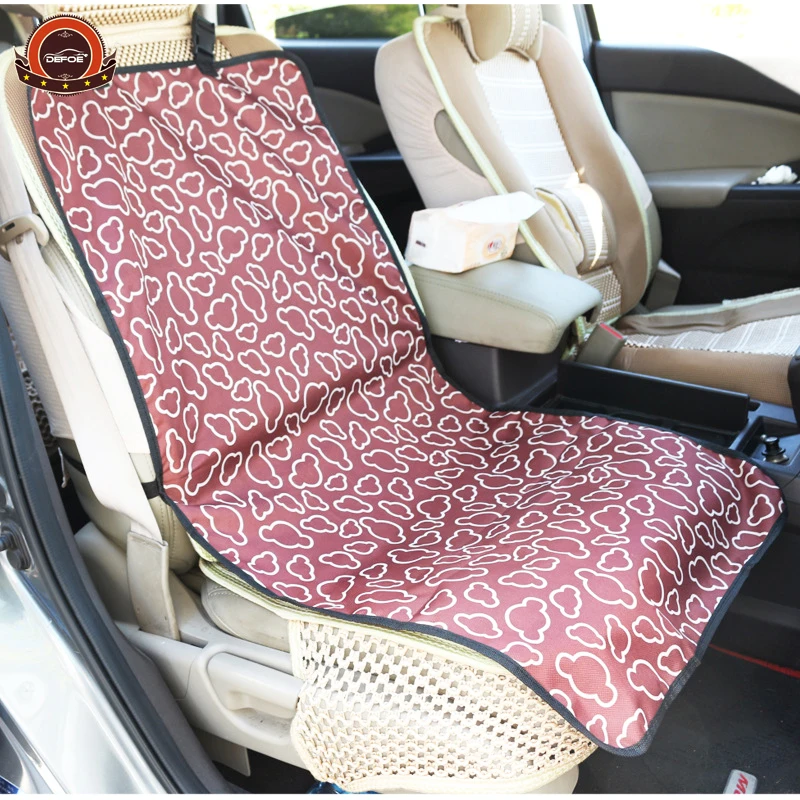 

Single seat Car pet pad Waterproof mat car pet cushion mats car pet dog pad with safety belt clasp cushion with pet rope