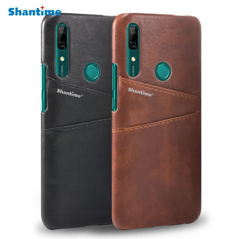 Роскошный Винтажный чехол накладка из искусственной кожи для Huawei P Smart Z телефона
