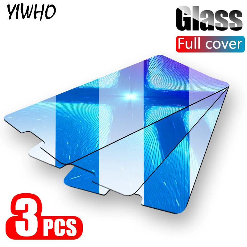 

3 Pieces Protective Glass For Huawei honor 8x Tempered Glass honor 8a 8c 8x Honor8x Honor8c Honor8a Hono 8 x c x8 8 lite Film