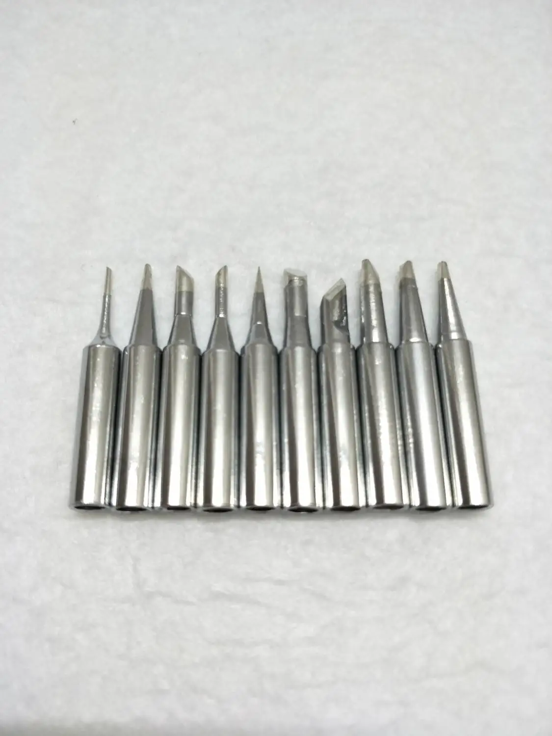 10 X бессвинцовый паяльник наконечник 900M T для hakko 933.376.907.913.951 898D 852D + atten quick Lukey