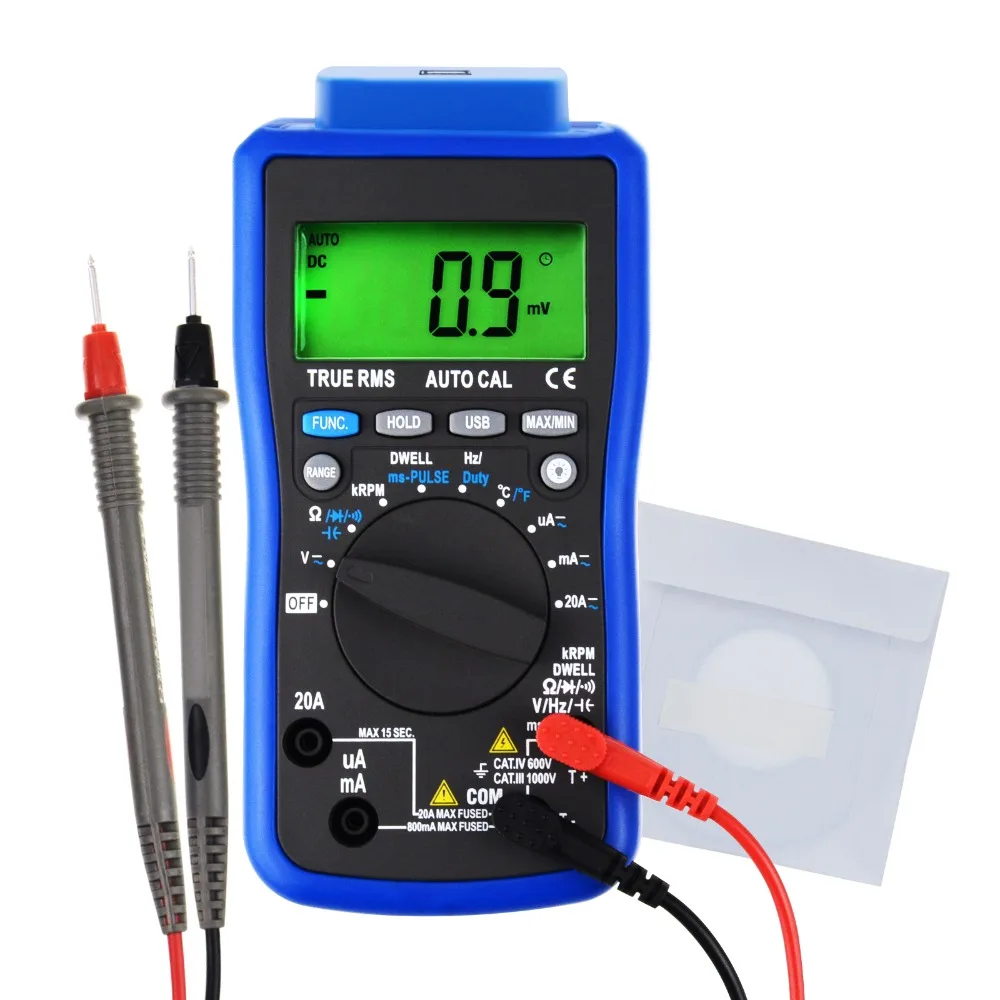 Digital Engine Automotive Analyzers Diagnostic Multimeter Auto Ranging